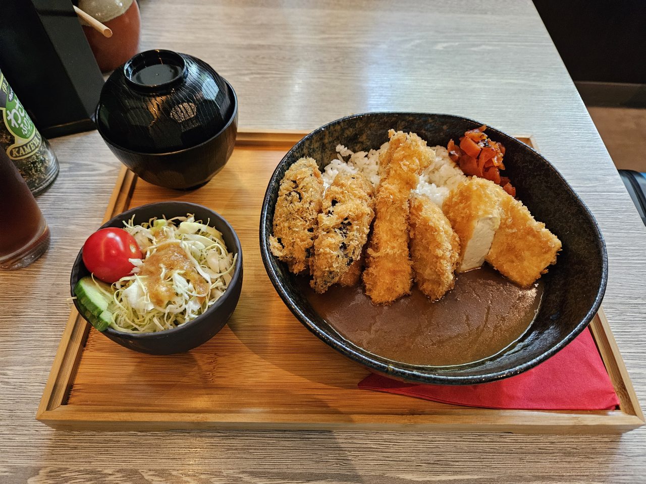 Katsu-Curry im japanischen Restaurant Gonta in Düsseldorf